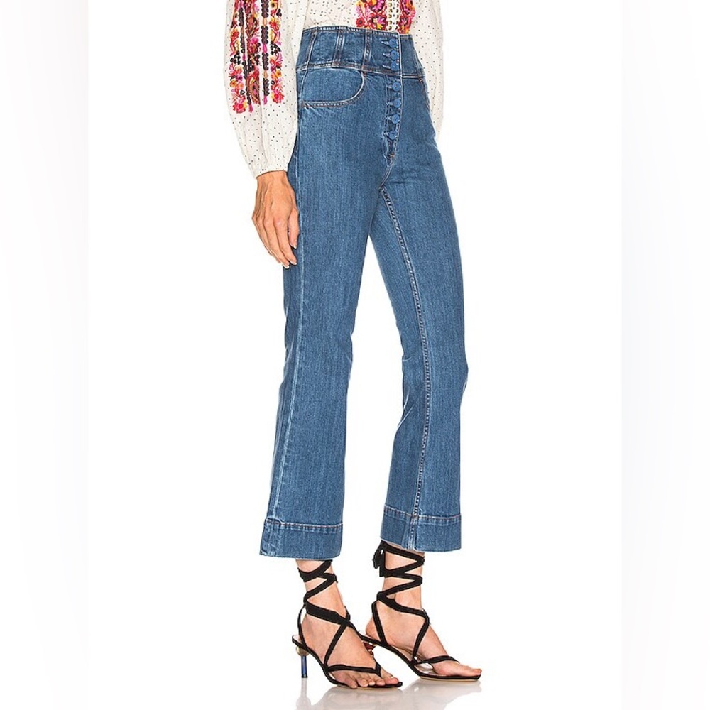 Ulla Johnson Mid Wash Ellis Jean. Size 0 - Picture 7 of 15